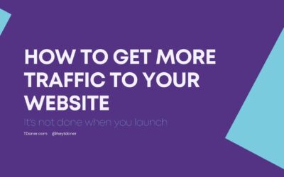How to get more traffic to your website